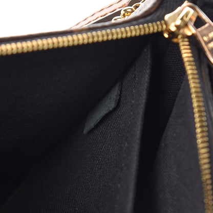 Louis Vuitton Monogram Pallas Clutch Black 8 of 10