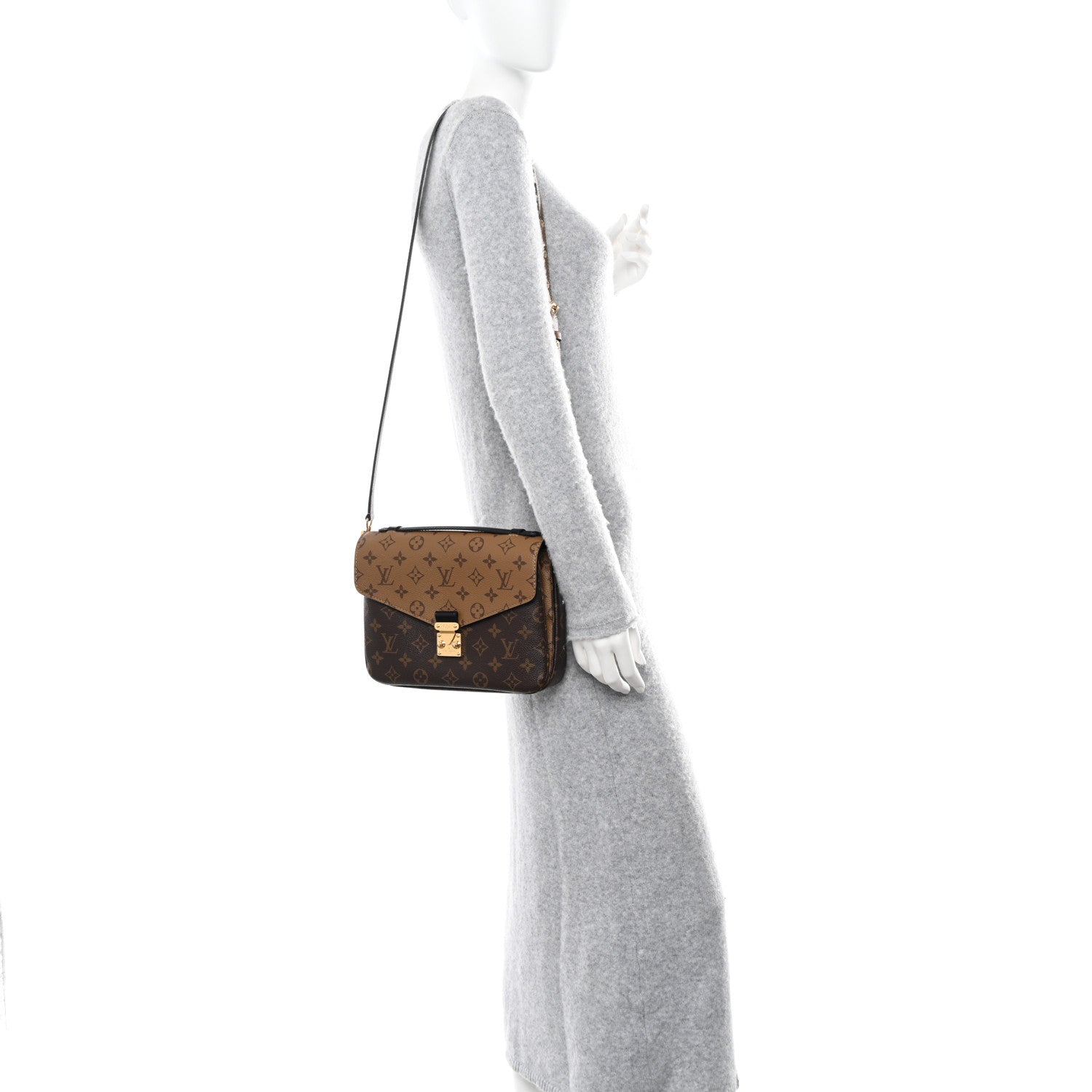 Louis Vuitton Reverse Monogram Pochette Metis 2 of 9