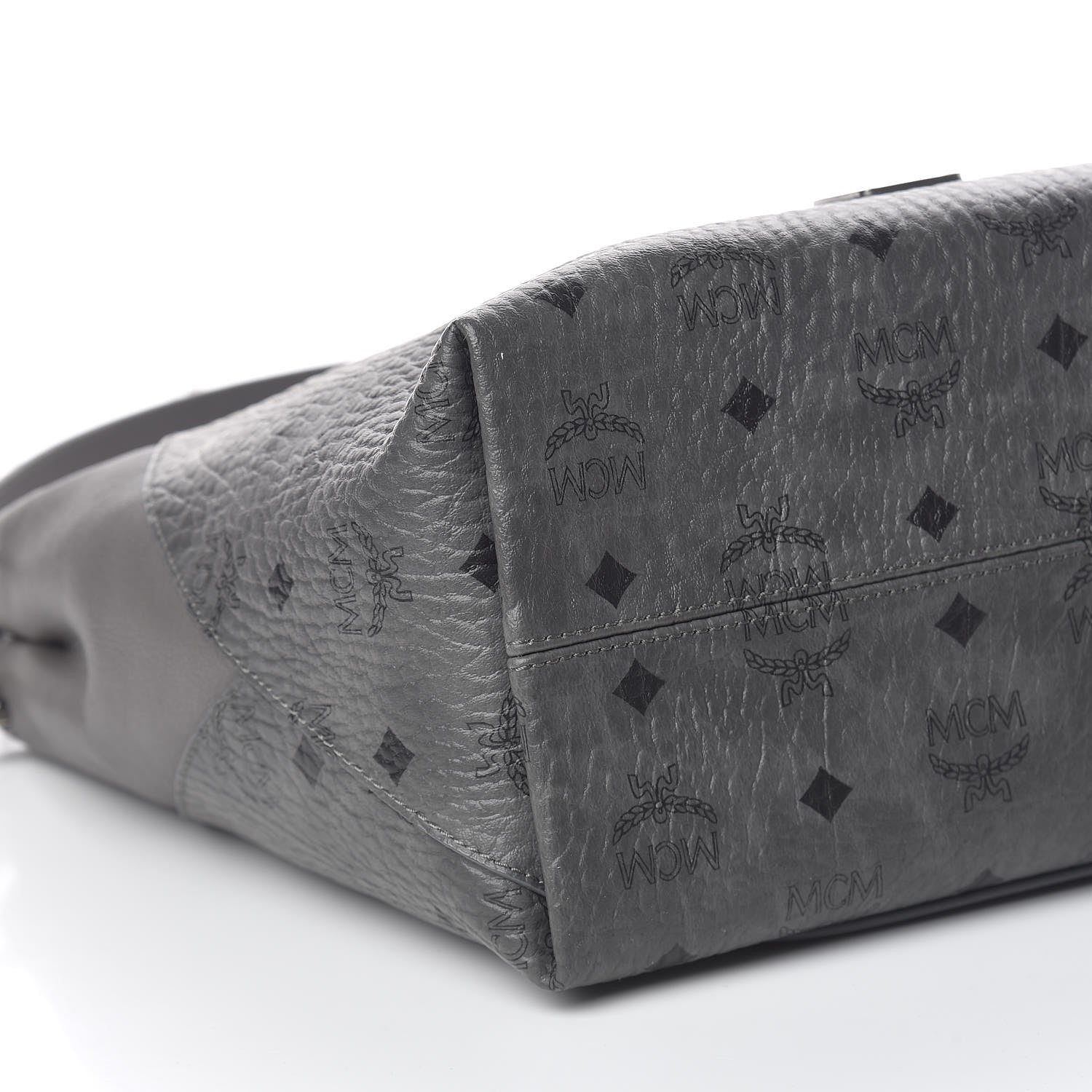 MCM Visetos Medium Klara Hobo Grey 9 of 11