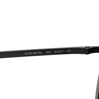 Saint Laurent Metal SL28 Sunglasses Black 6 of 7