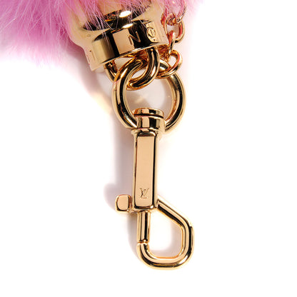 Louis Vuitton Fox Fur Foxy Bag Charm Rose 5 of 6