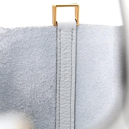 Hermes Taurillon Clemence Picotin Lock 18 PM Bleu Pale 7 of 9