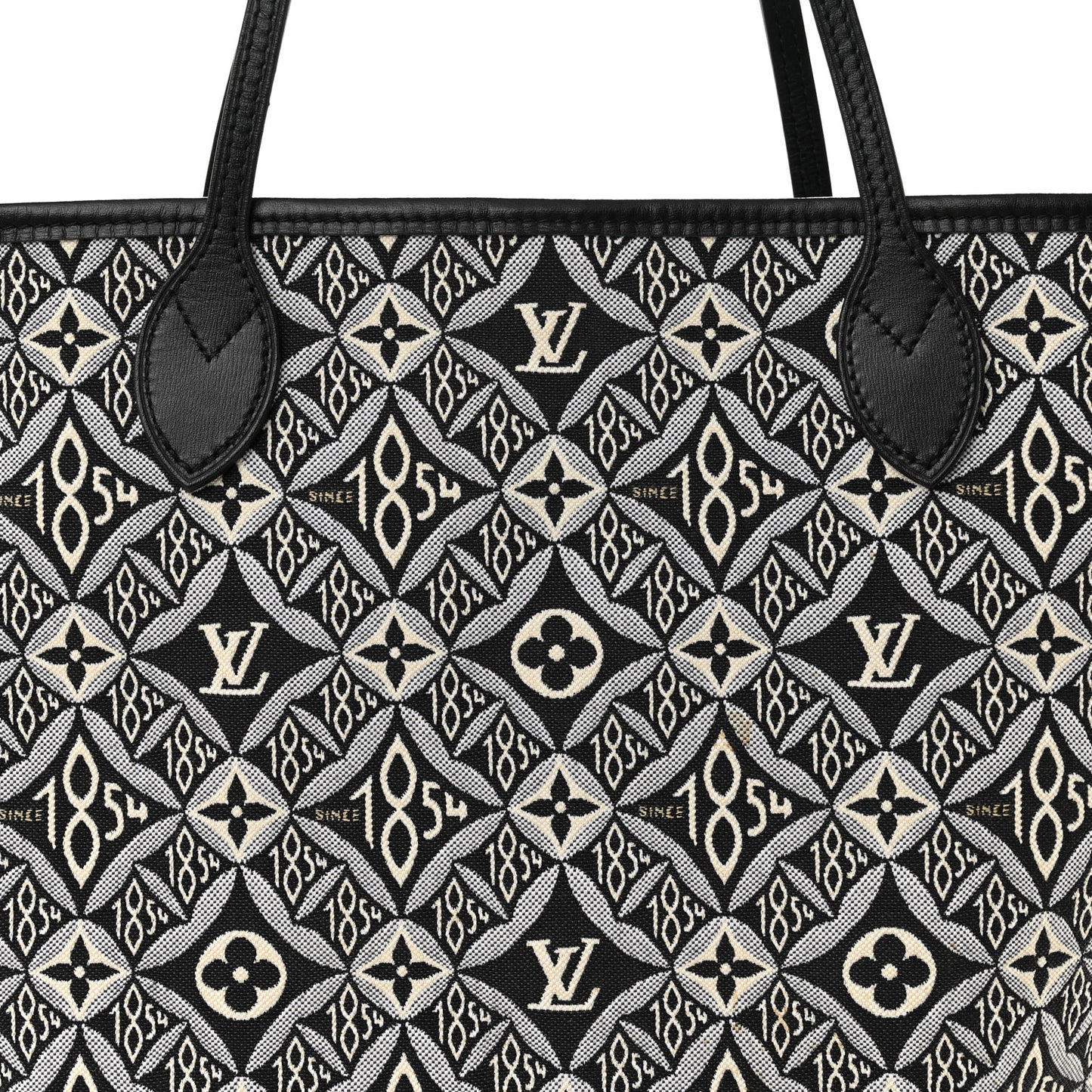 Jacquard Since 1854 Neverfull MM Grey