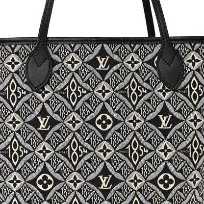 Louis Vuitton Jacquard Since 1854 Neverfull MM Grey 8 of 13