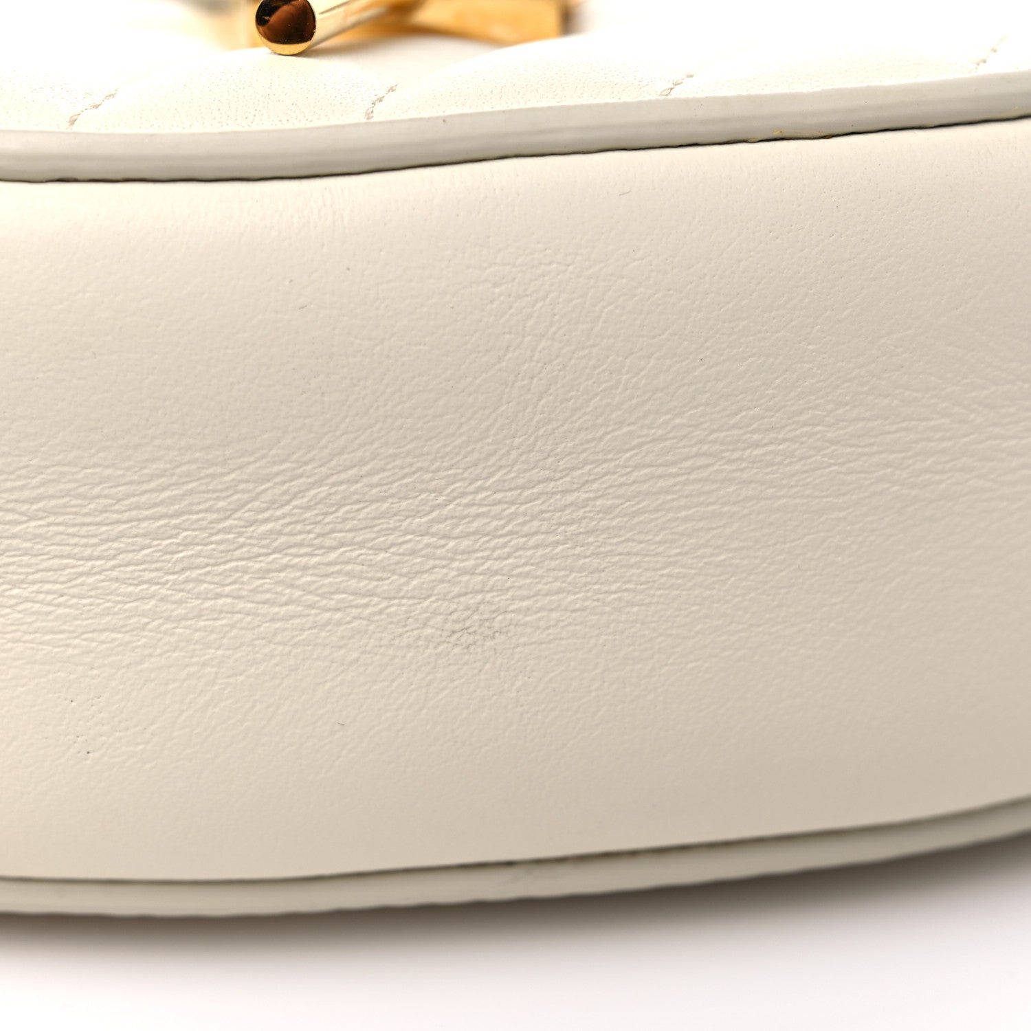 Chloe Calfskin Quilted Mini Drew Bijou Shoulder Bag Natural White 10 of 12