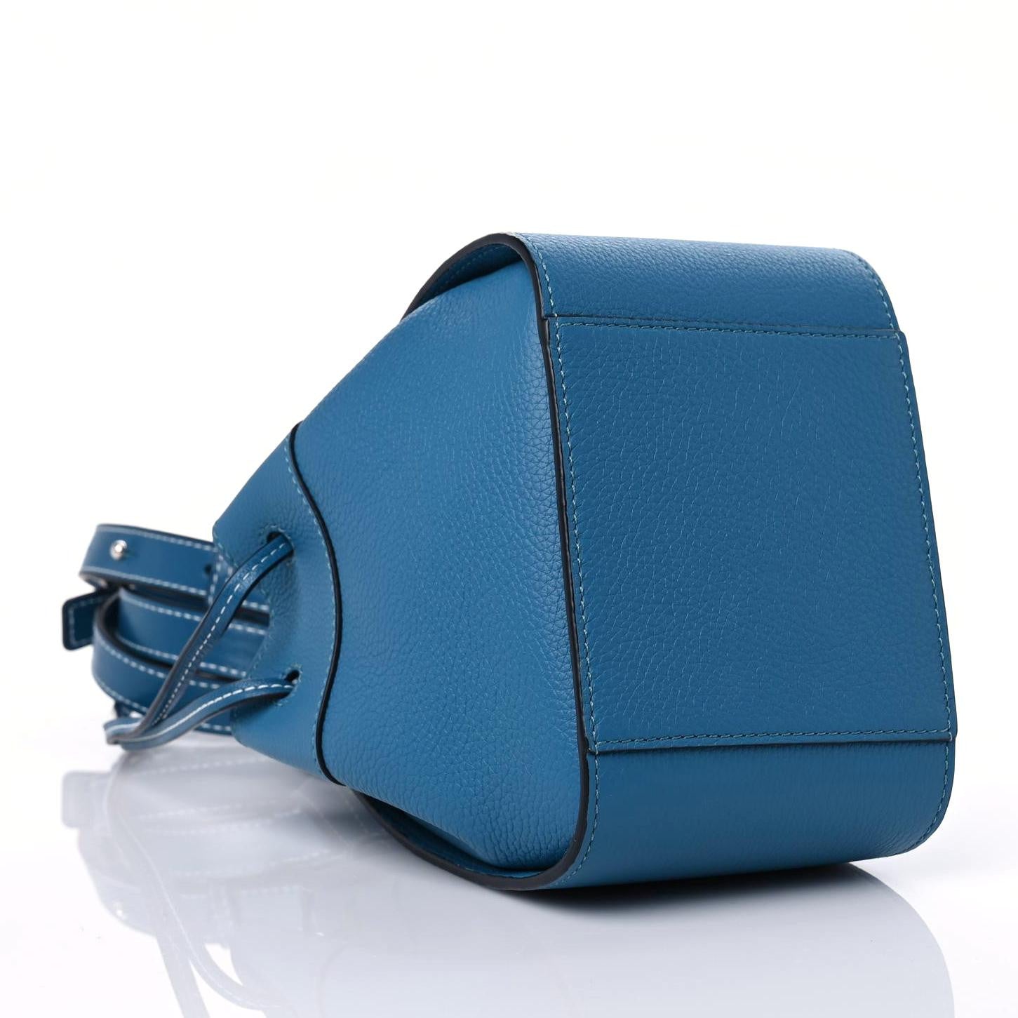 Loewe Calfskin Mini Hammock Shoulder Bag Dark Blue 4 of 10