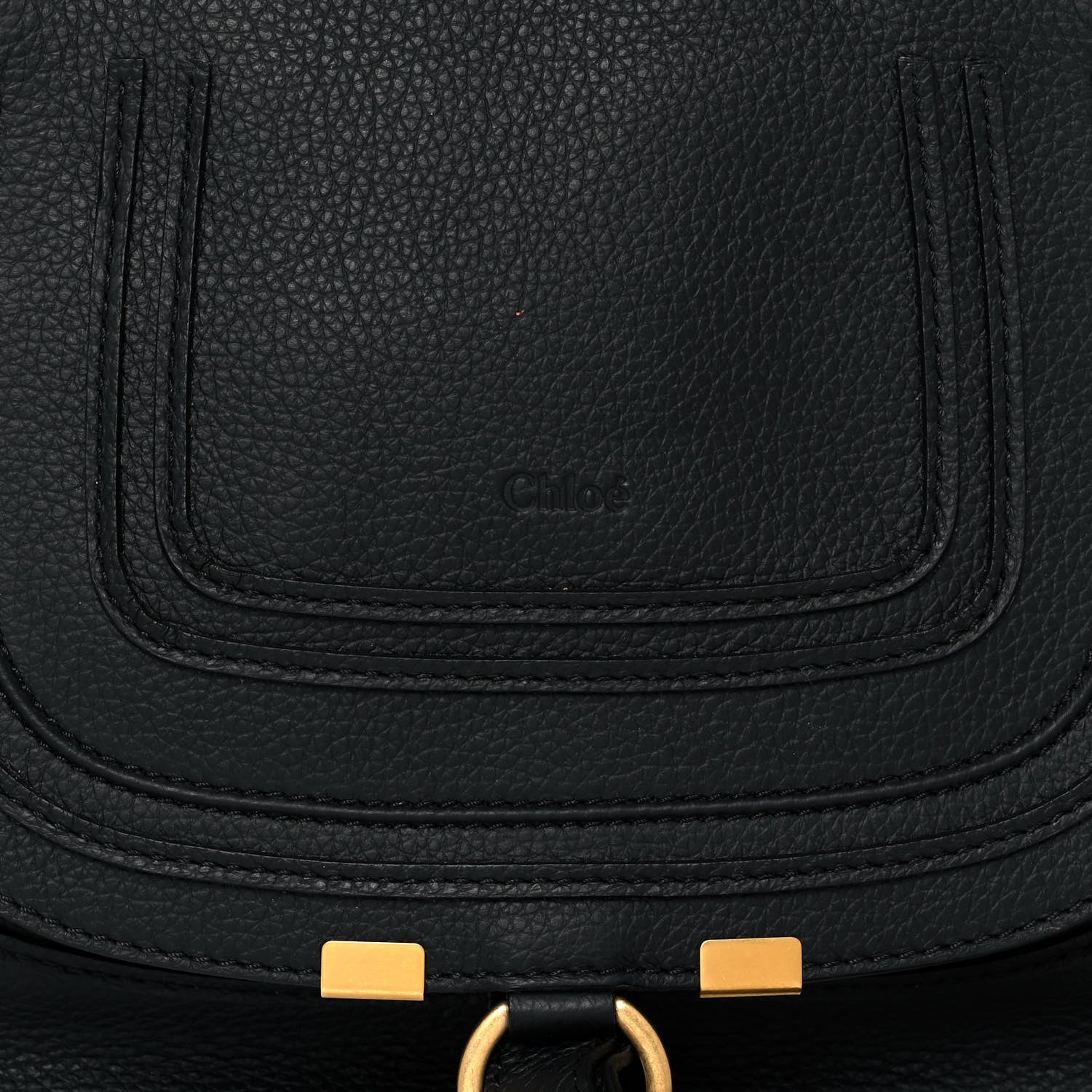 Chloe Calfskin Small Marcie Satchel Black 11 of 11