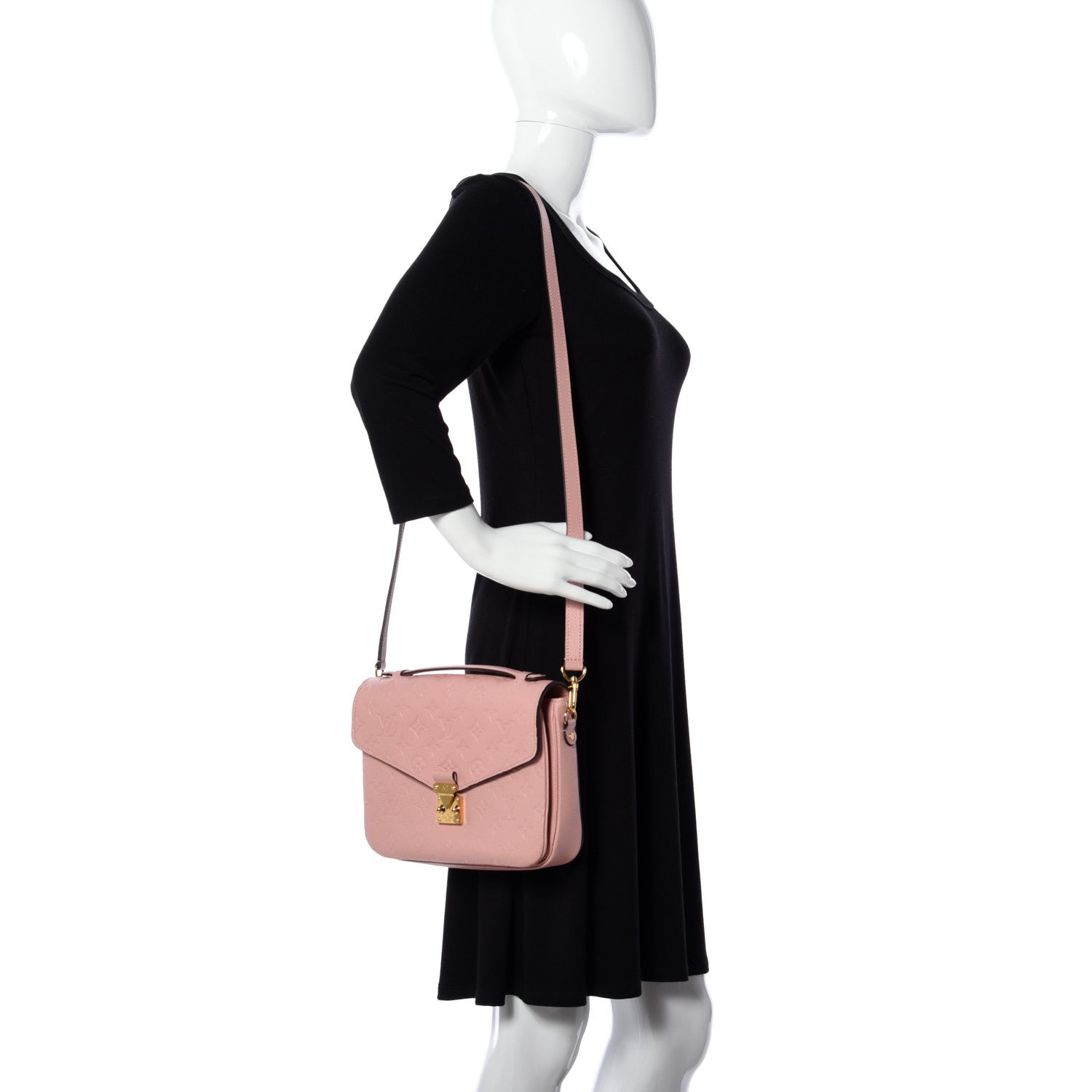 Louis Vuitton Empreinte Pochette Metis Rose Poudre 3 of 11