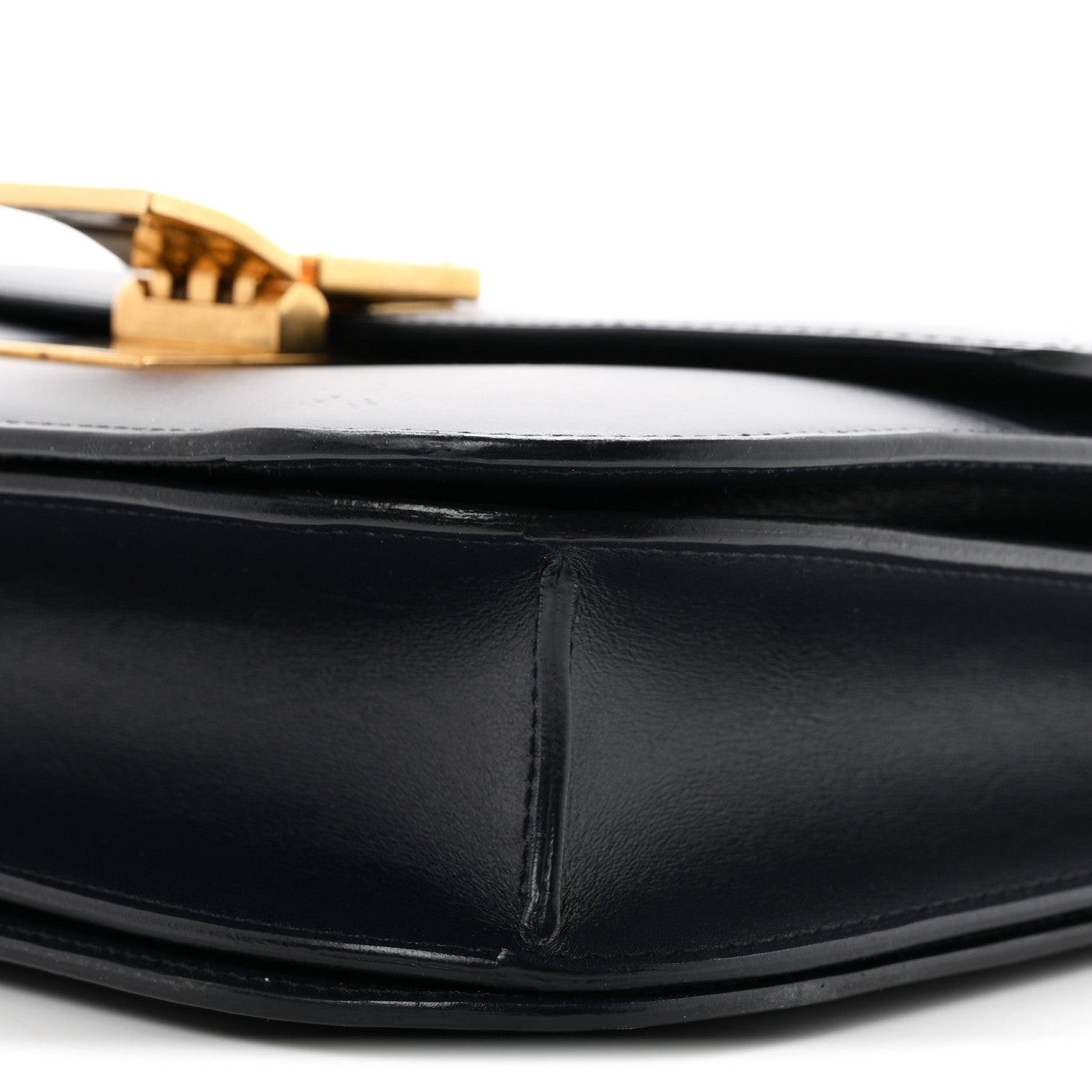 Celine Box Calfskin Medium Classic Box Flap Bag Navy 9 of 9