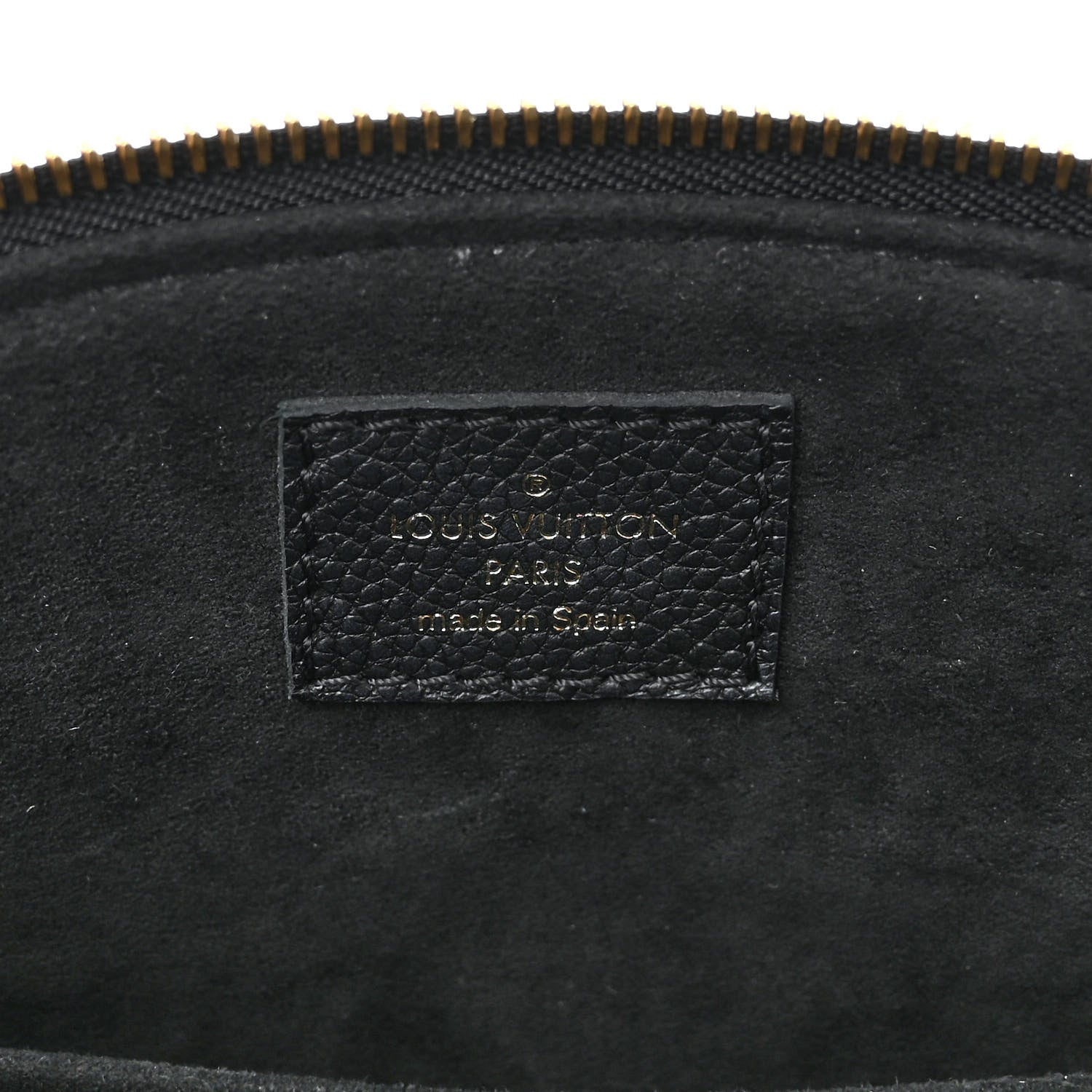 Louis Vuitton Empreinte Monogram Giant Petit Palais Black Beige 6 of 9