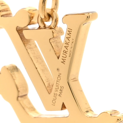 Louis Vuitton LV X TM Superflat Earrings Gold Multicolor 4 of 5