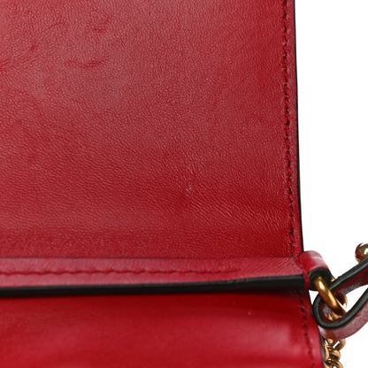 Givenchy Goatskin Quilted GV3 Mini Pocket Convertible Bag Vermillon 13 of 14