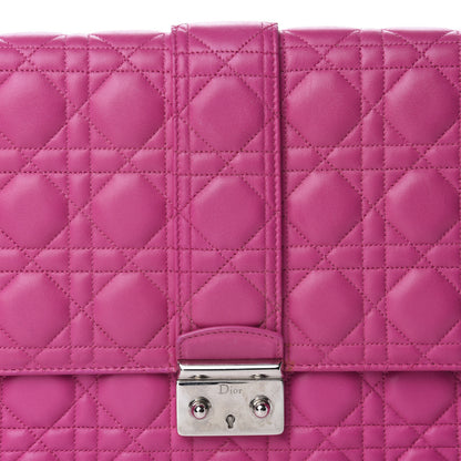 Christian Dior Lambskin Cannage Large Miss Dior Flap Pink 9 of 9