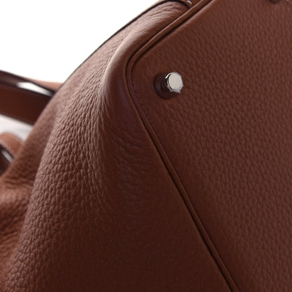 Hermes Taurillon Clemence Picotin Lock 18 PM Gold 9 of 13