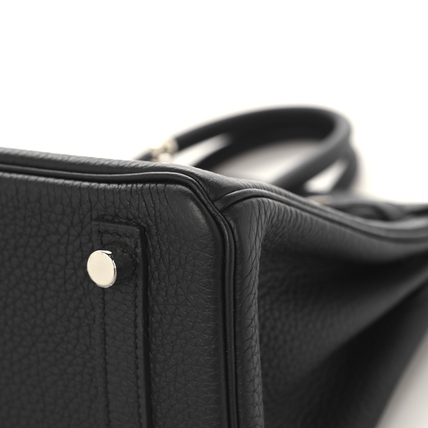 Hermes Togo Birkin 25 Black 10 of 13