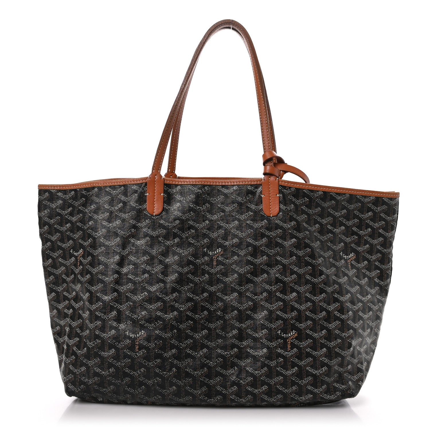 Goyard Goyardine Saint Louis PM Black Gold 1 of 10
