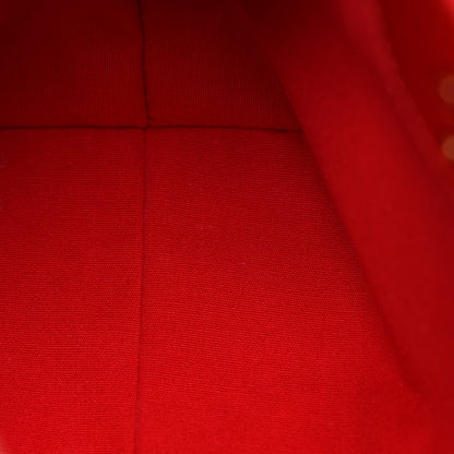 Louis Vuitton Vernis Reade PM Rouge 10 of 14