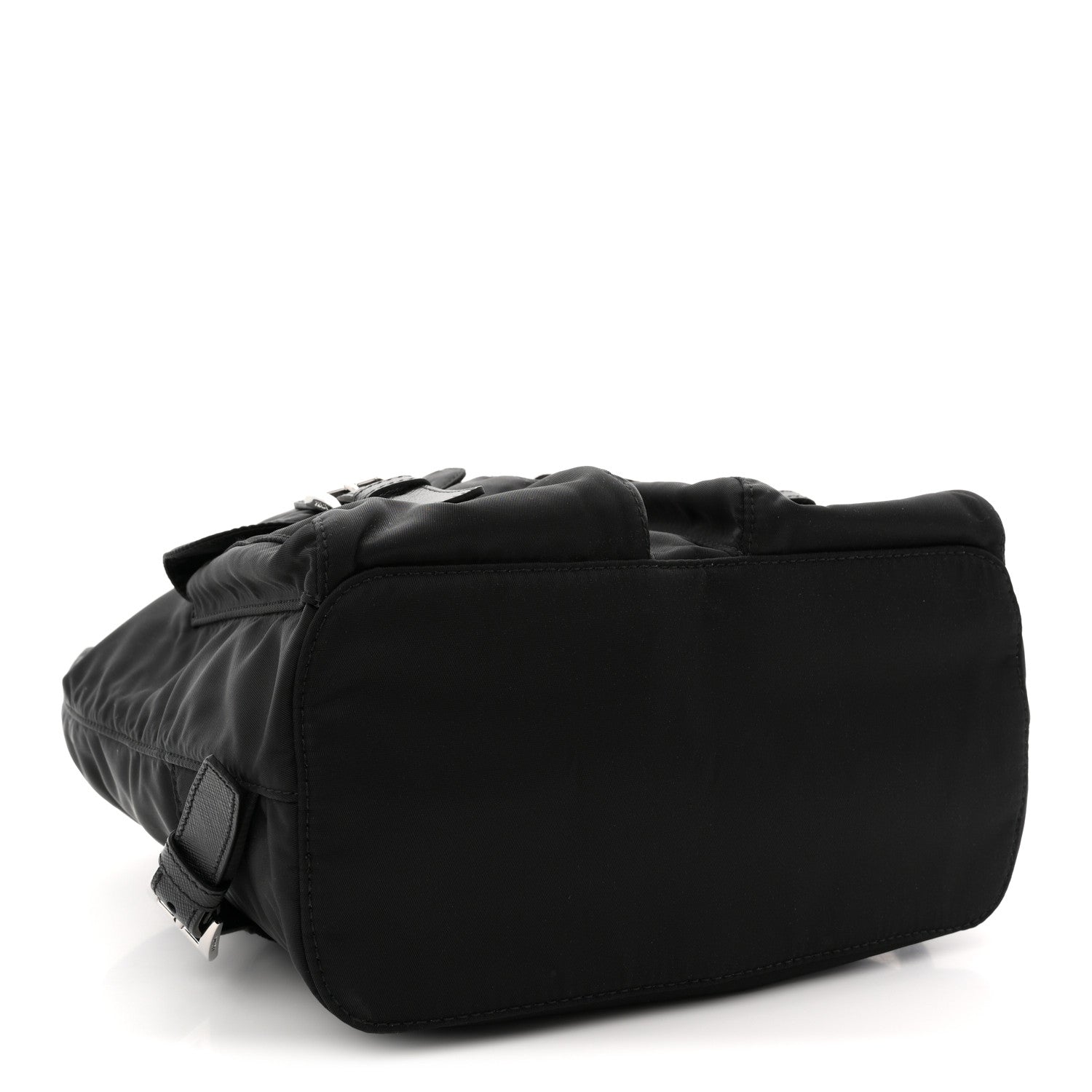 Prada Tessuto Nylon Saffiano Small Backpack Black 4 of 10