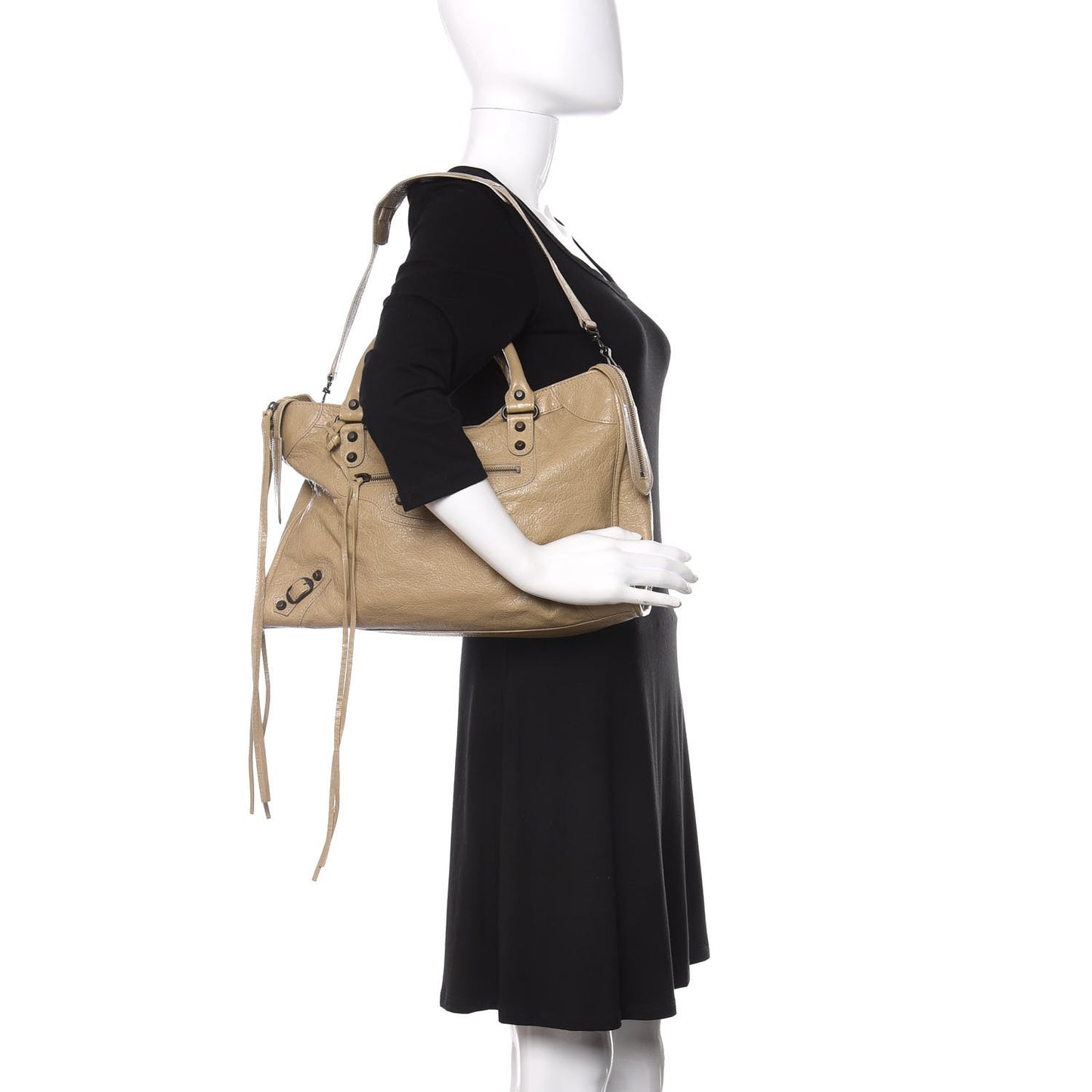 Agneau Arena Classic Hardware City Latte Beige