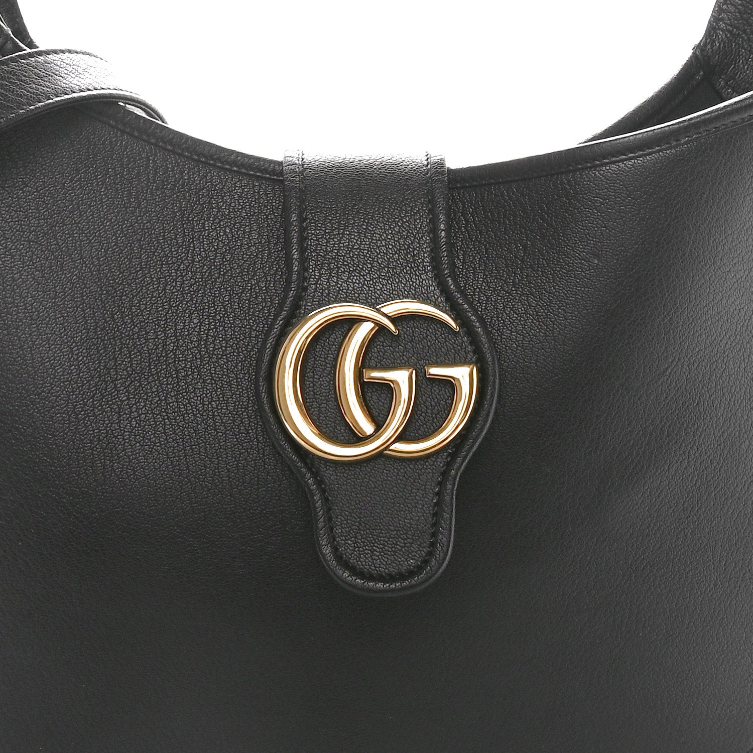 Gucci Goatskin Medium Aphrodite Shoulder Bag Black 5 of 11