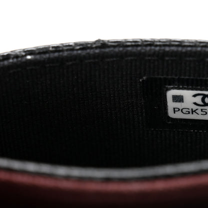 Chanel Caviar Quilted Flap Card Holder Wallet Black 8 of 12