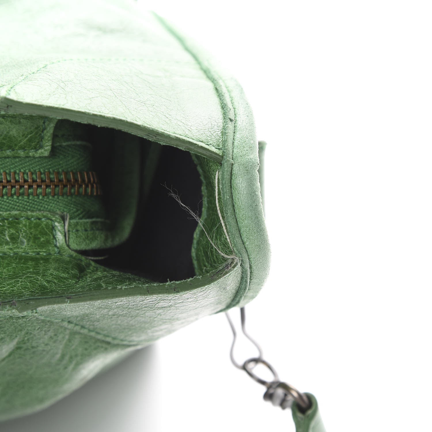 Balenciaga Agneau Classic Hardware City Vert Gazon 19 of 25