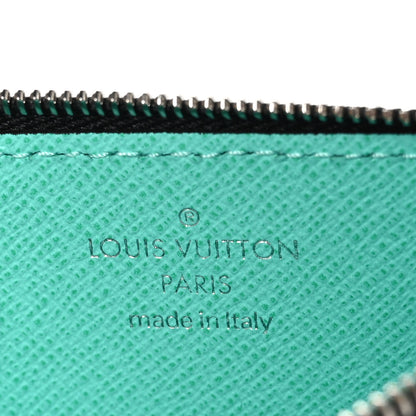 Louis Vuitton Taigarama Coin Card Holder Miami Green 6 of 8