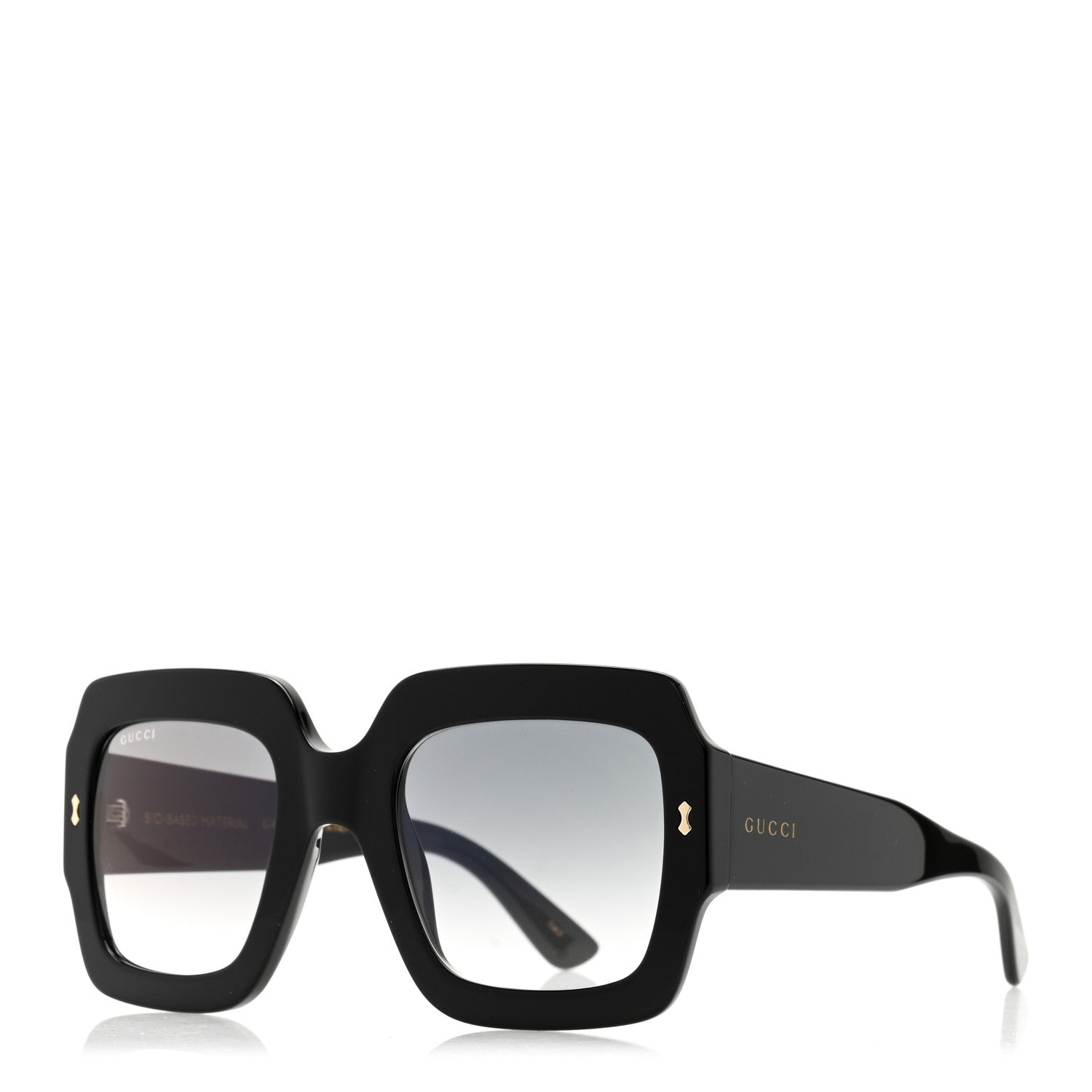 Gucci Acetate Square Sunglasses GG1111S Black 1 of 8