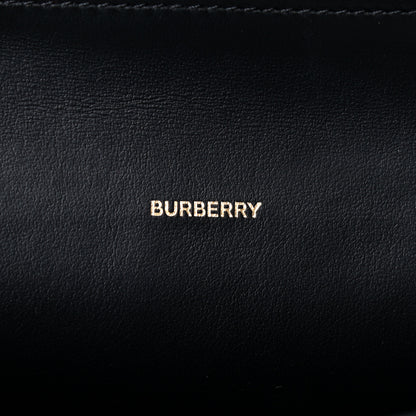 Burberry Calfskin Vintage Check Phone Pocket Crossbody Archive Beige Black 6 of 10
