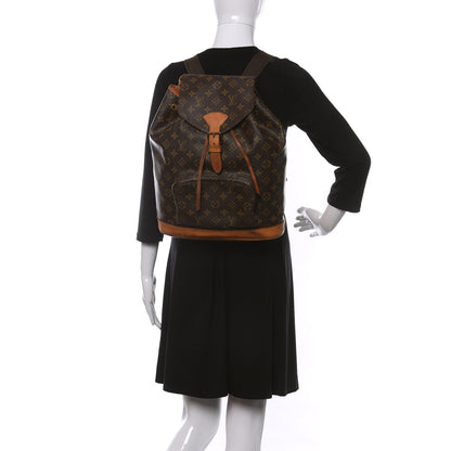 Louis Vuitton Monogram Montsouris GM Backpack 2 of 13