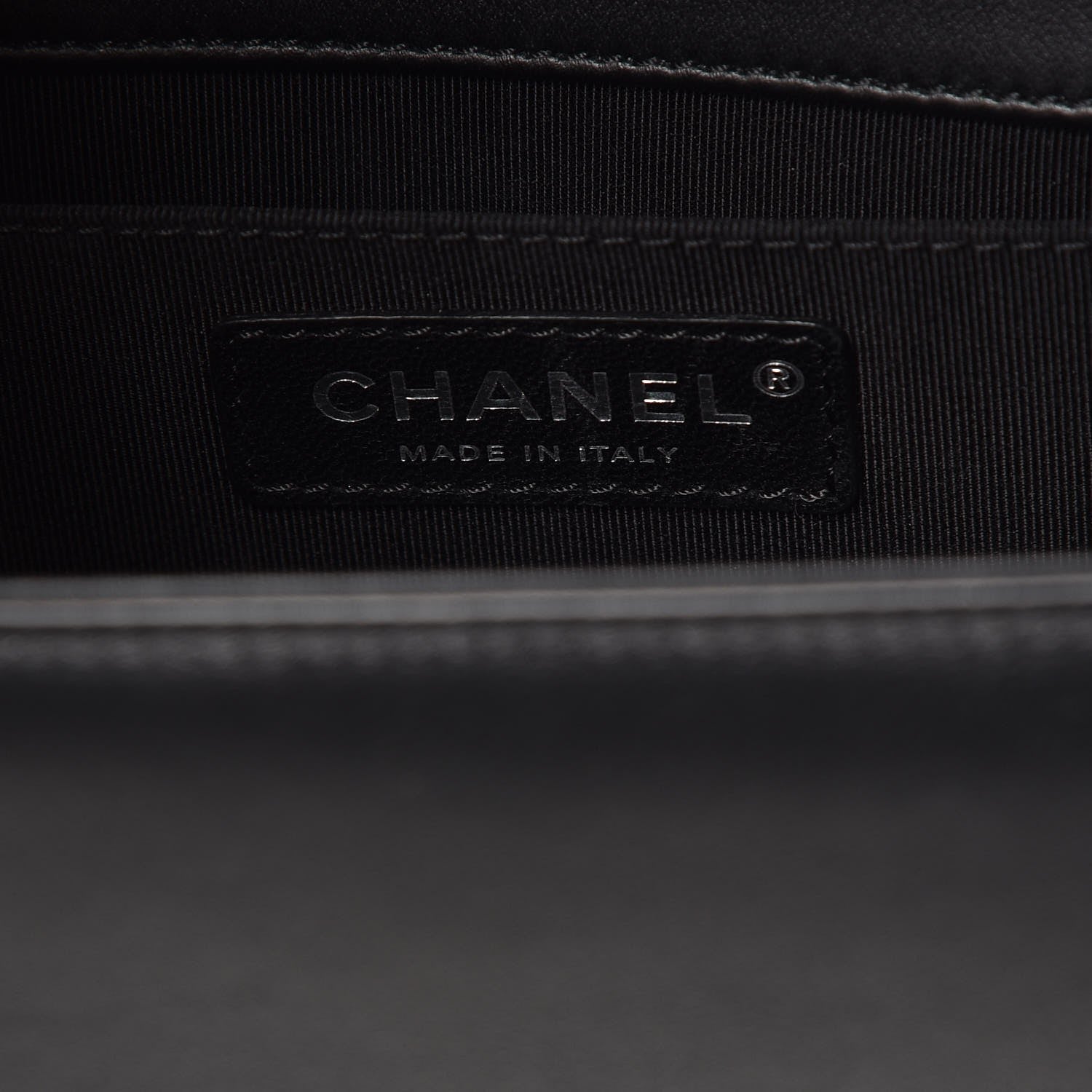 Chanel Calfskin Quilted Medium Boy Flap Black 6 of 8