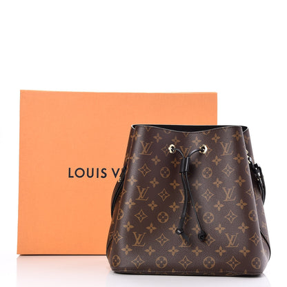 Louis Vuitton Monogram Neonoe MM Black 8 of 8