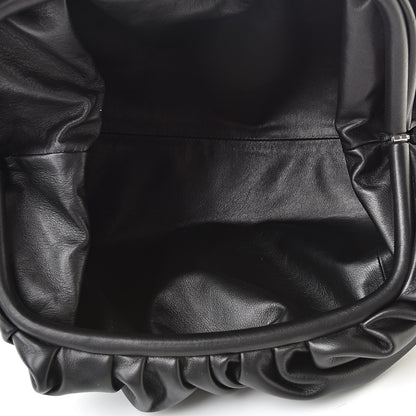 Bottega Veneta Smooth Butter Calf The Pouch Oversized Clutch Black 5 of 8