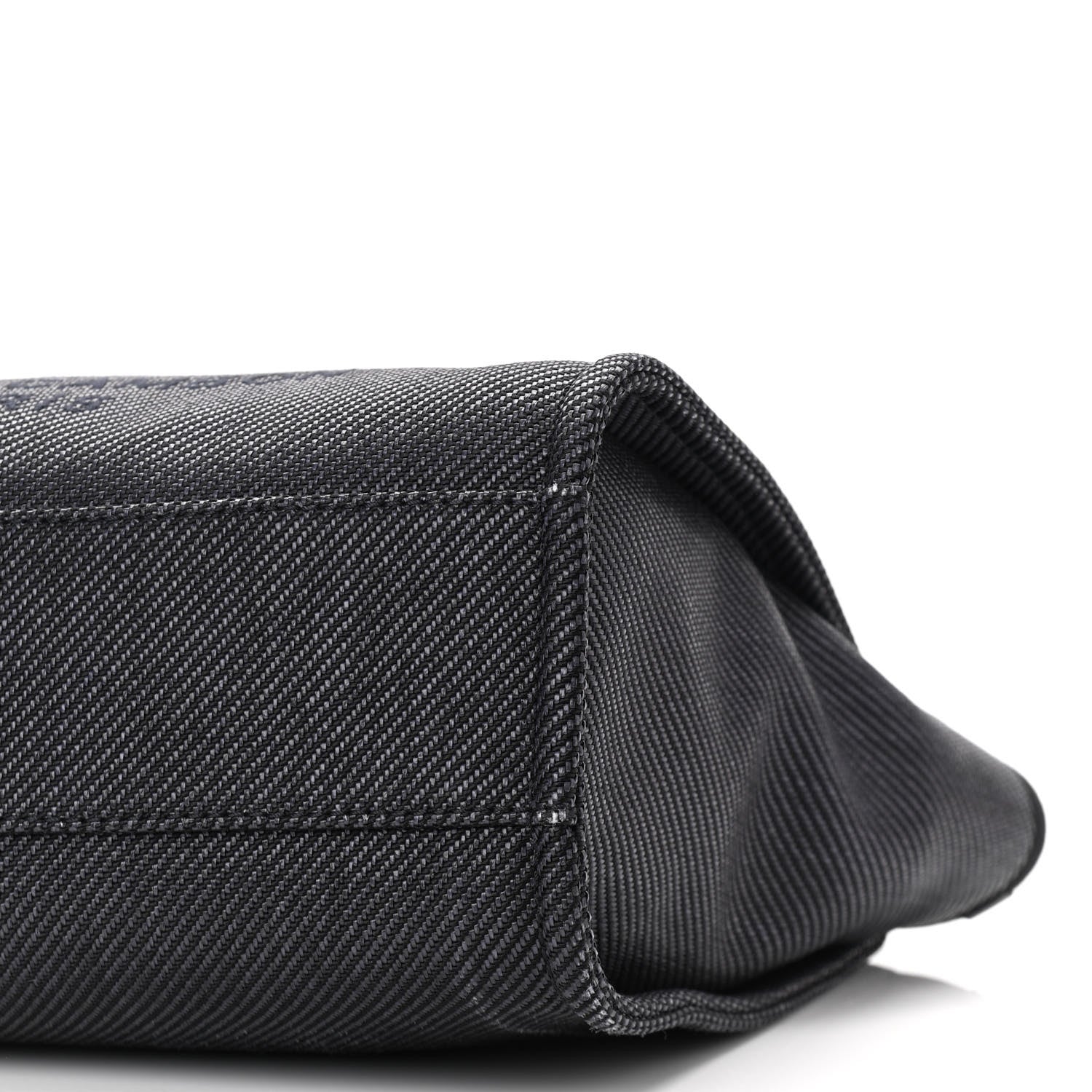 Chanel Mixed Fibers Small Deauville Tote Black 10 of 14
