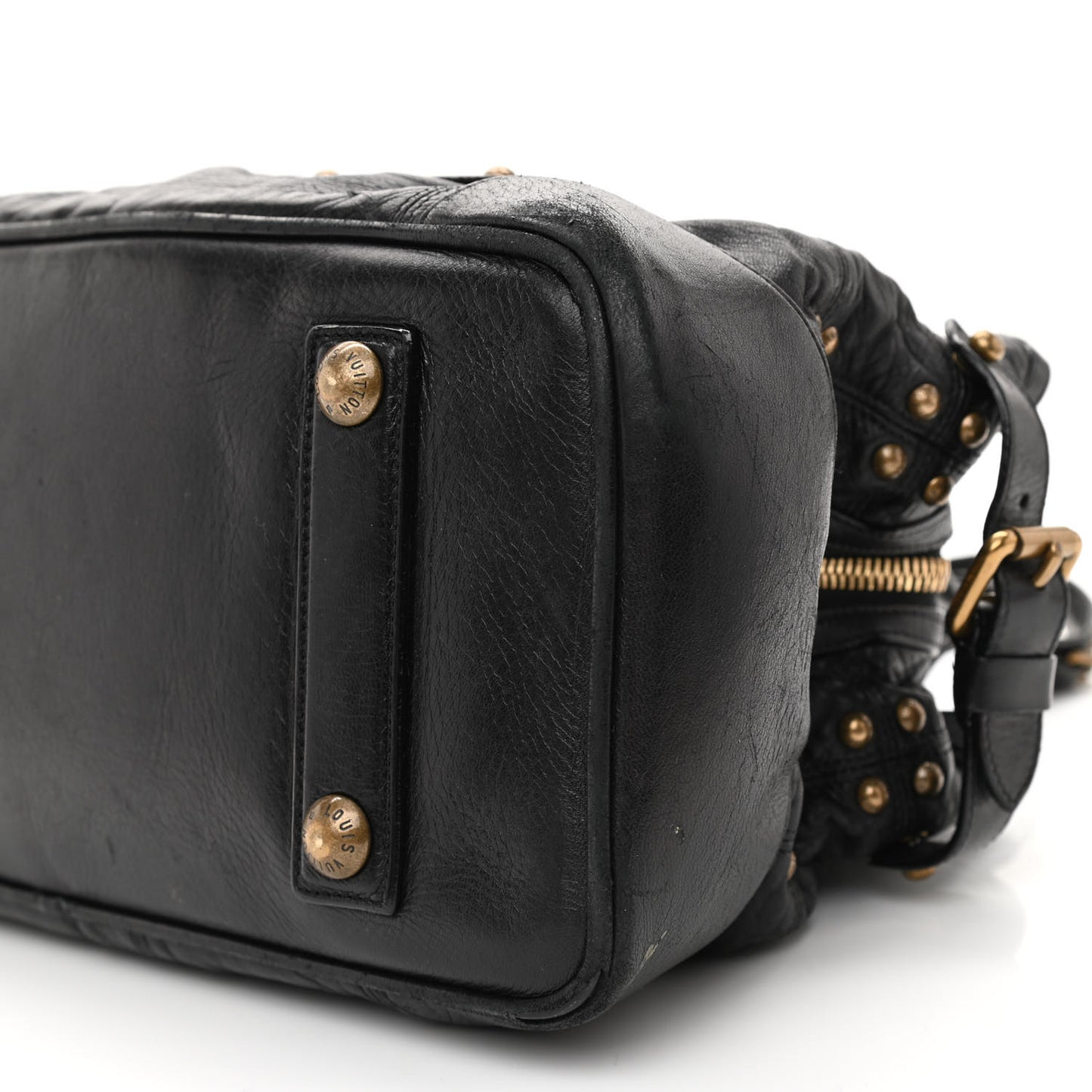 Lambskin Riveting Black