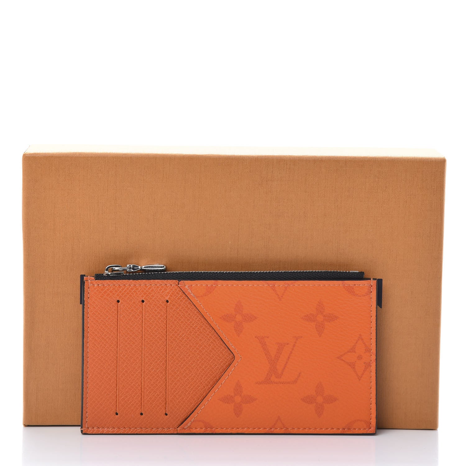 Louis Vuitton Taigarama Coin Card Holder Orange 8 of 8