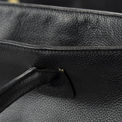 Chanel Calfskin Cerf Executive Shopper Tote Black 12 of 12