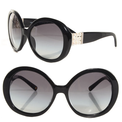 Chanel Perle Pearl Sunglasses 5159-H Black 1 of 5