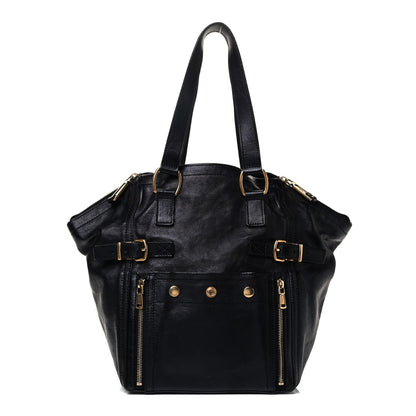 Saint Laurent Calfskin Small Downtown Black 1 of 4