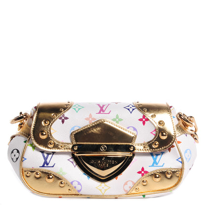 Louis Vuitton Monogram Multicolor Marilyn White Gold 1 of 8