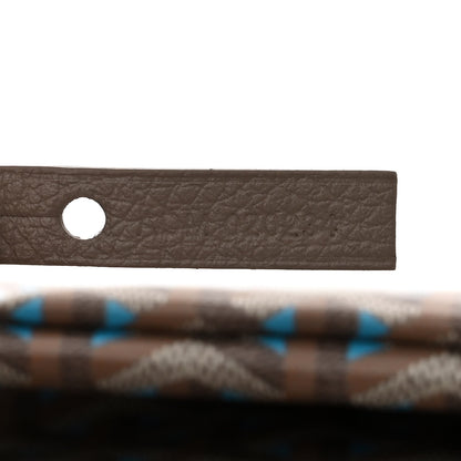 Goyard Goyardine Saint Louis Claire Voie PM Grege Turquoise 8 of 11