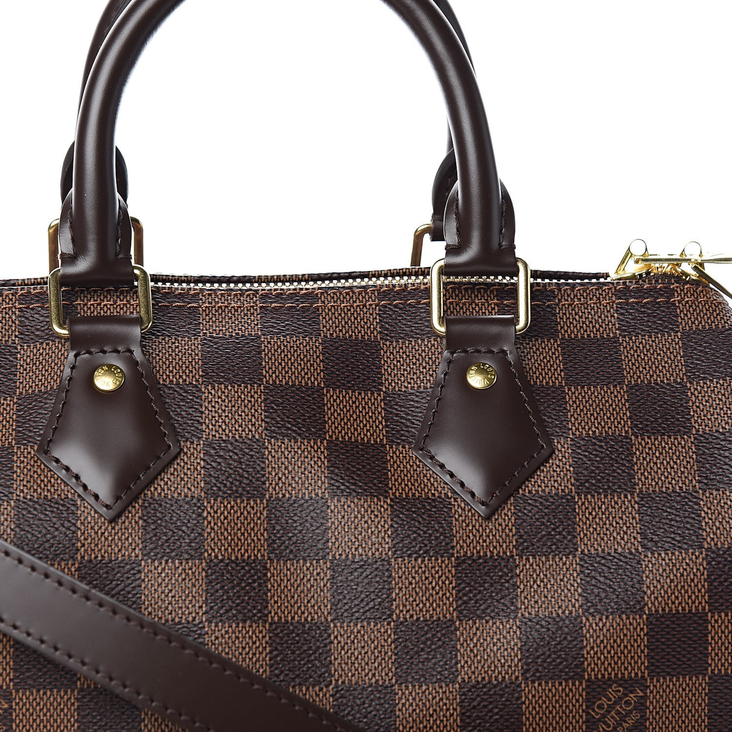 Damier Ebene Speedy Bandouliere 25