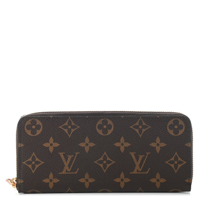 Louis Vuitton Monogram Clemence Wallet Rose Ballerine 1 of 6