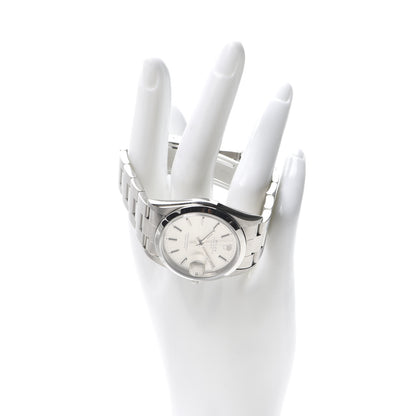 Rolex Stainless Steel 34mm Oyster Perpertual Date Watch Silver 15200 2 of 7