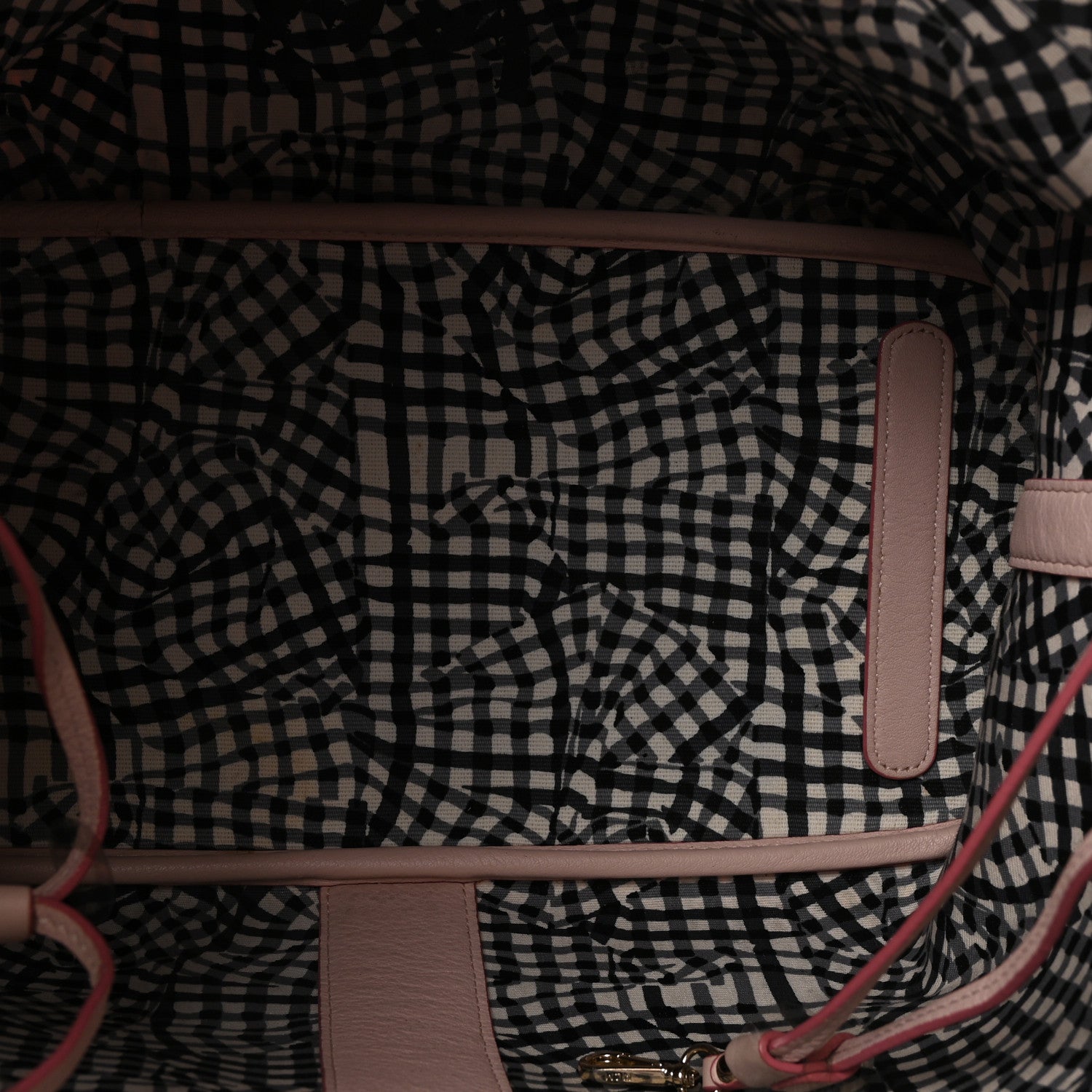 MCM Visetos Medium Liz Reversible Shopper Tote Powder Pink 6 of 10
