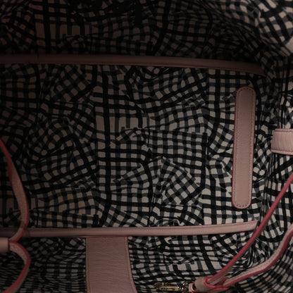 MCM Visetos Medium Liz Reversible Shopper Tote Powder Pink 6 of 10