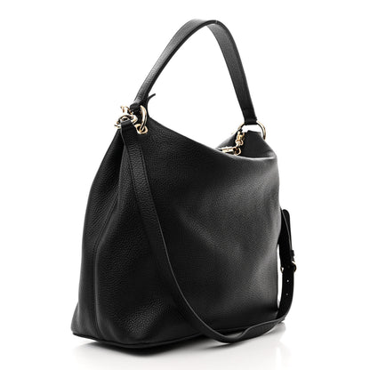 Gucci Pebbled Calfskin Large Soho Hobo Black 3 of 10