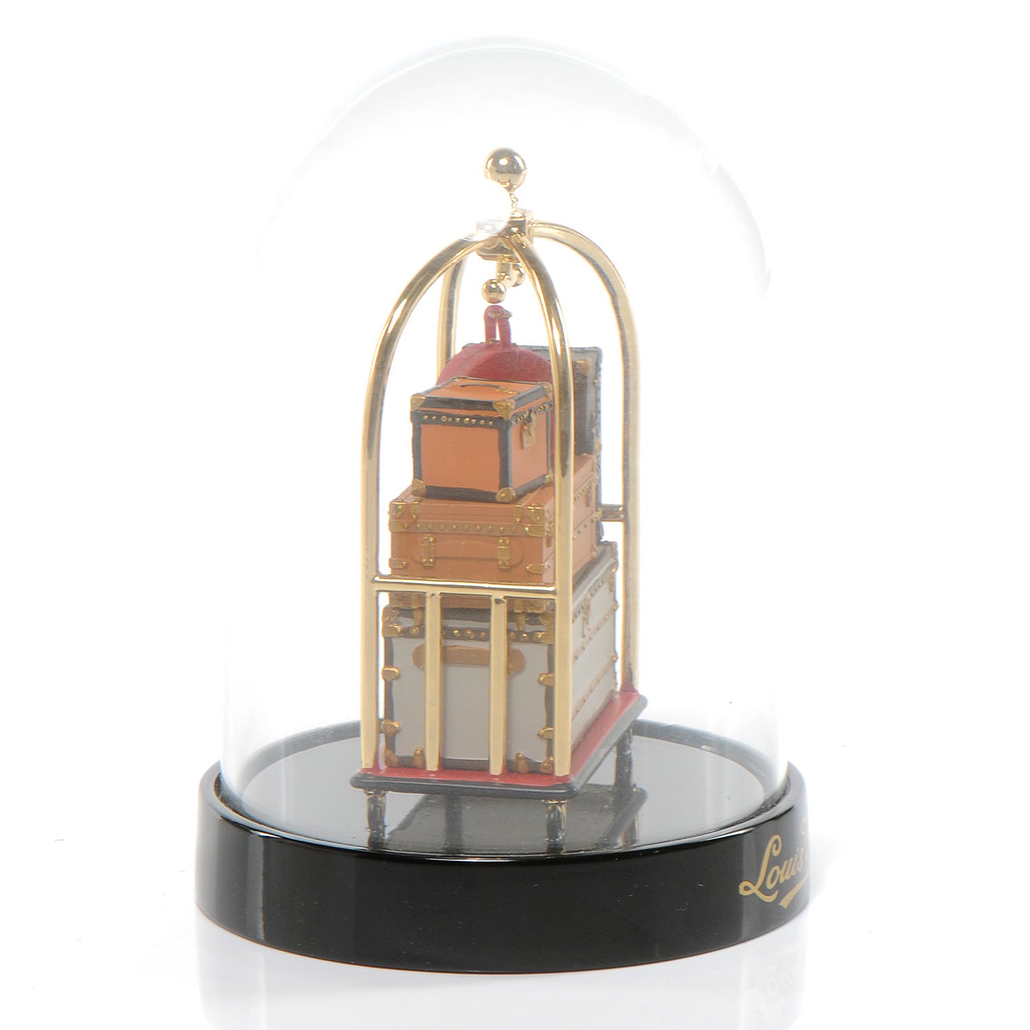 Louis Vuitton Glass Porters Trolley Dome Globe Boule VIP 2 of 5
