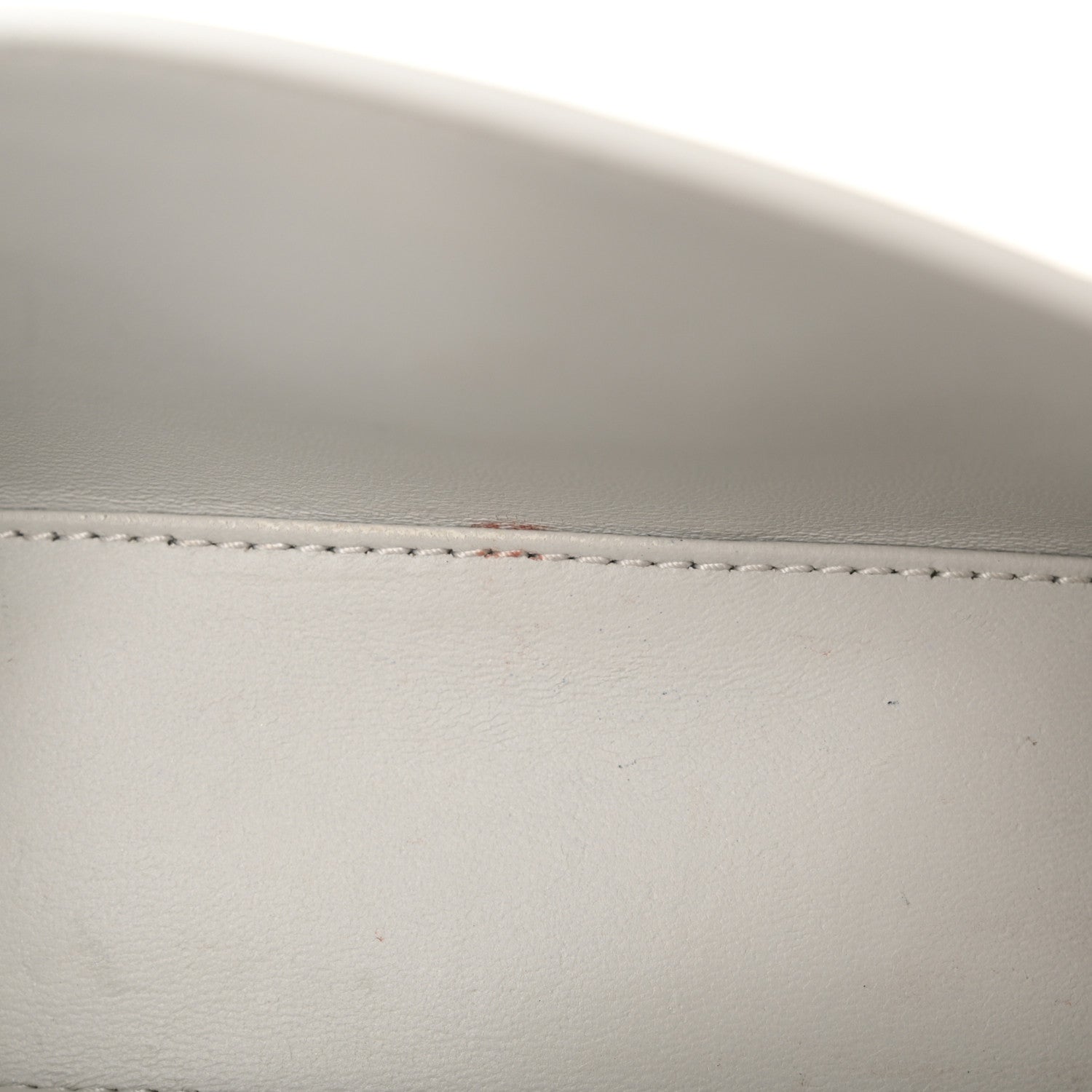 Balenciaga Shiny Calfskin Crocodile Embossed Small Hourglass Evening Chain Bag White 12 of 12