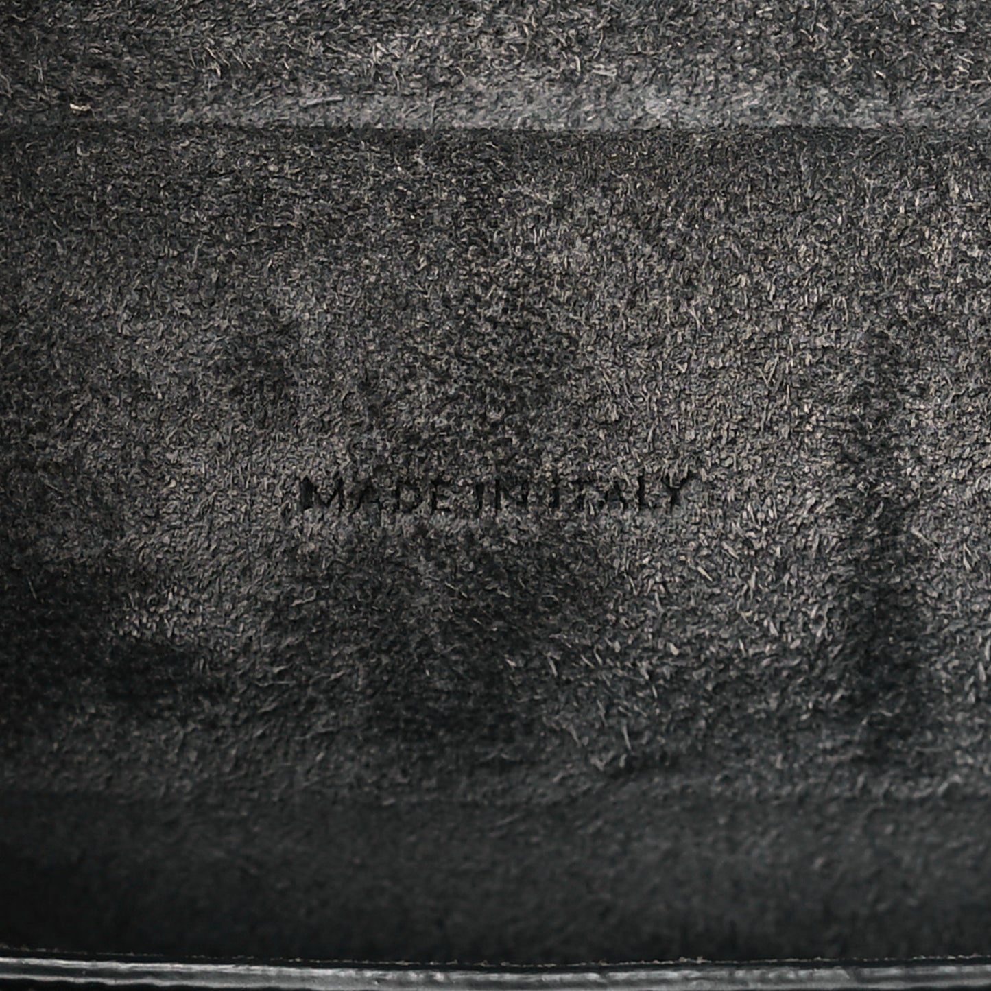 Grained Calfskin Micro Belt Bag Grey